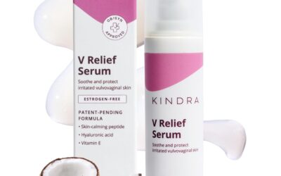 Kindra V Serum – Sensitive Skin Vaginal Vulva Moisturizer Cream Supports Dryness, Burning, Discomfort, Itching – FSA HSA Eligible – Hormone Free – Up to 60 Applications